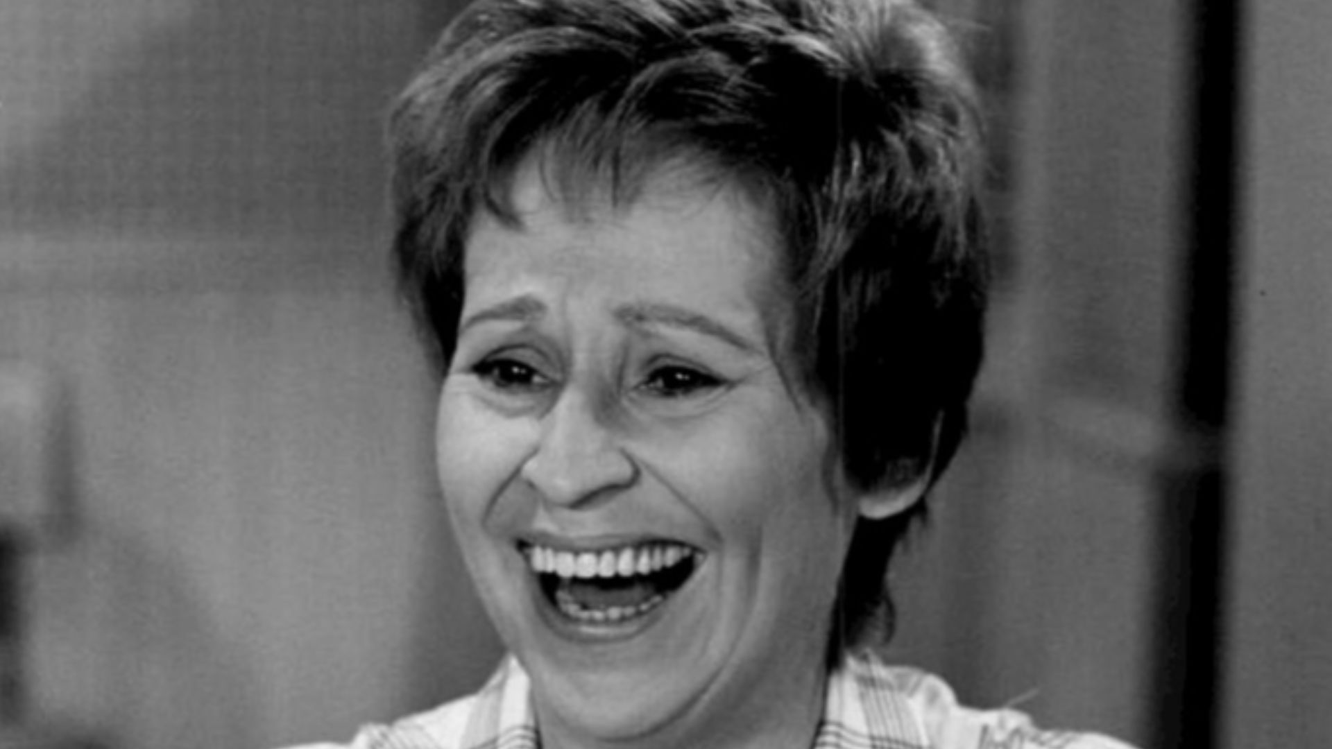 Photo of Alice Ghostley as Cousin Alice, the housekeeper from the television program Mayberry R.F.D..  Ghostley replaced Frances Bavier as Aunt Bee when Bavier left the role.