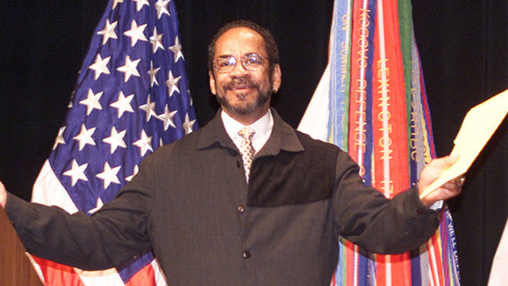 Actor, director and producer Tim Reid relays a humorous anecdote about how his life was changed from at-risk youth to successful businessman and actor after he met Dr. Martin Luther King Jr. Reid was guest speaker at the Pentagon Jan. 11 for the birthday 