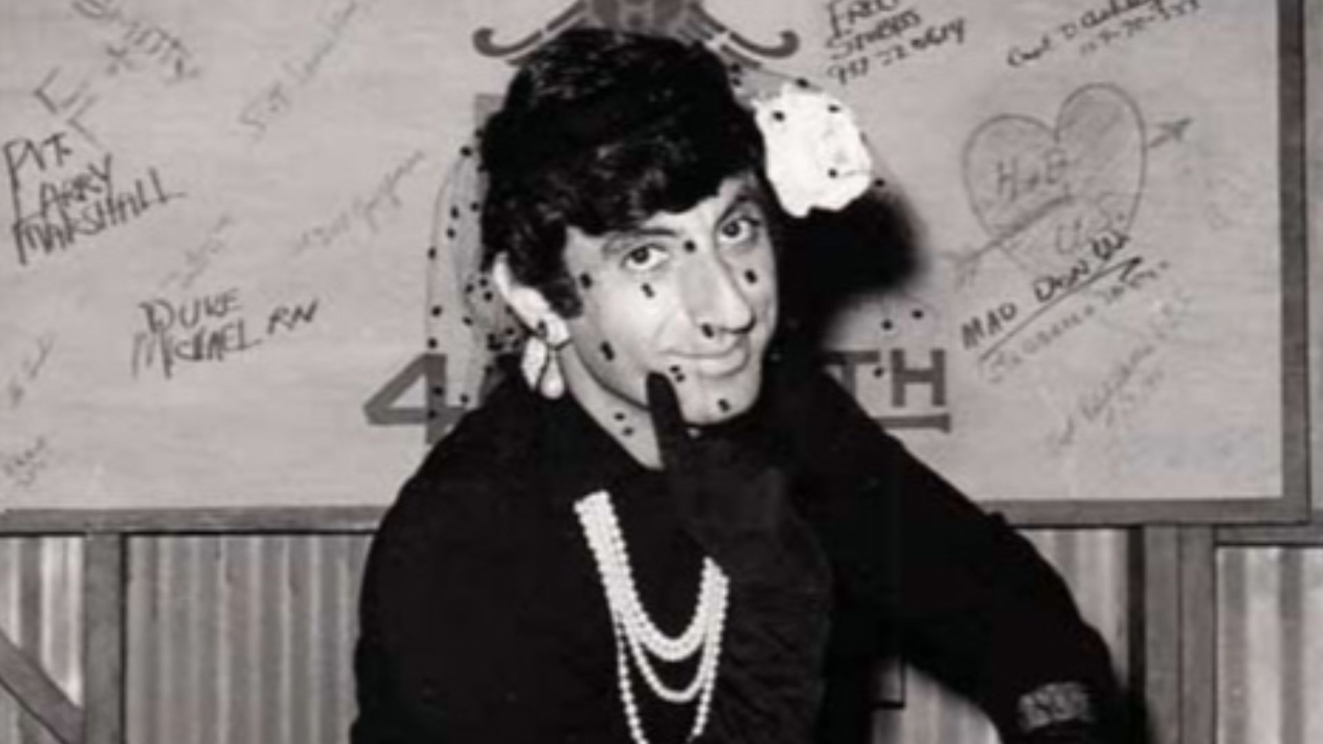 Photo of Jamie Farr as Max Klinger from the television program M.A.S.H..
