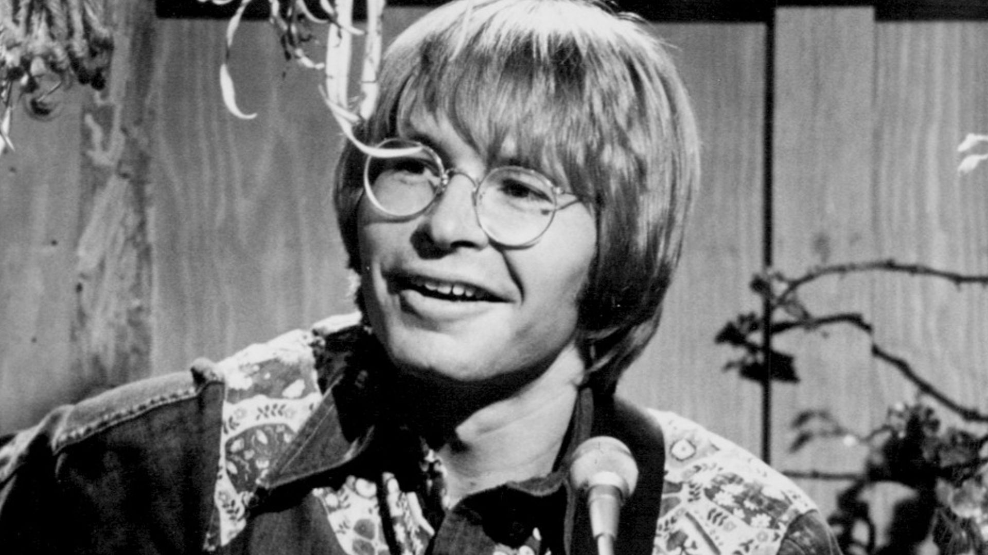 Photo of John Denver from the television special An Evening With John Denver.