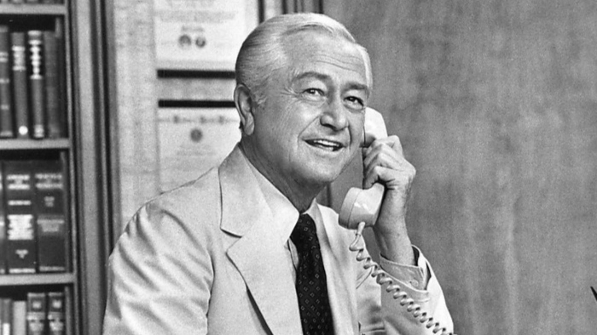 Photo of Robert Young as Marcus Welby from the television program Marcus Welby, M.D..