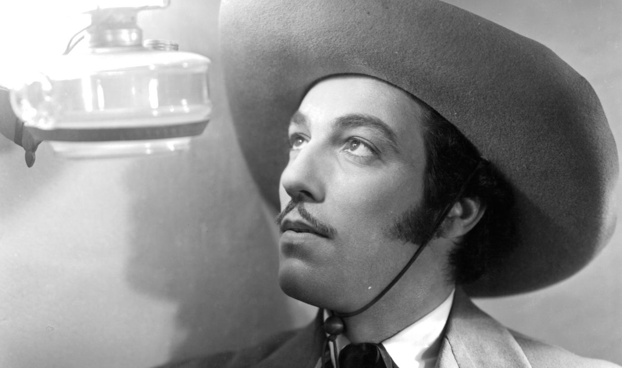Cesar Romero in a scene from the film 'The Cisco Kid And The Lady', 1939.