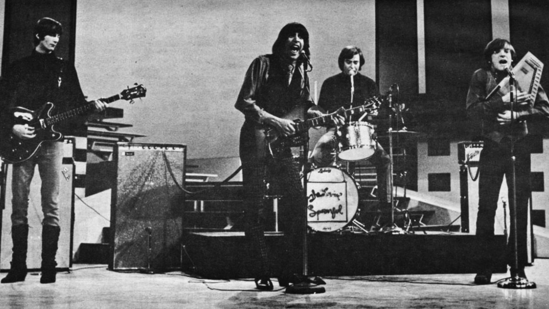 American band The Lovin' Spoonful performing for