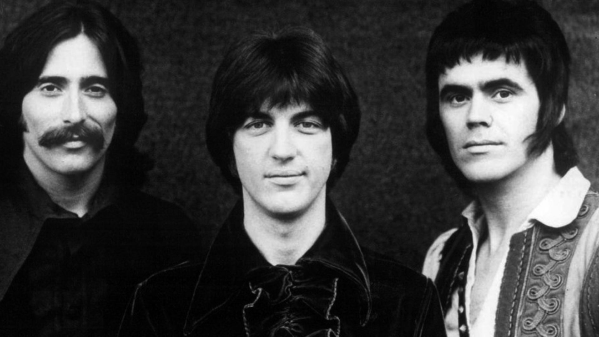 Publicity photo of the music group Three Dog Night. From left: Chuck Negron, Cory Wells, Danny Hutton.