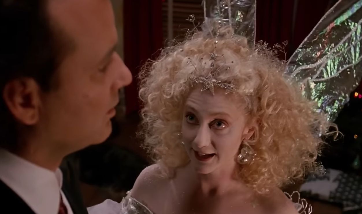 Screenshot from Scrooged (1988) 