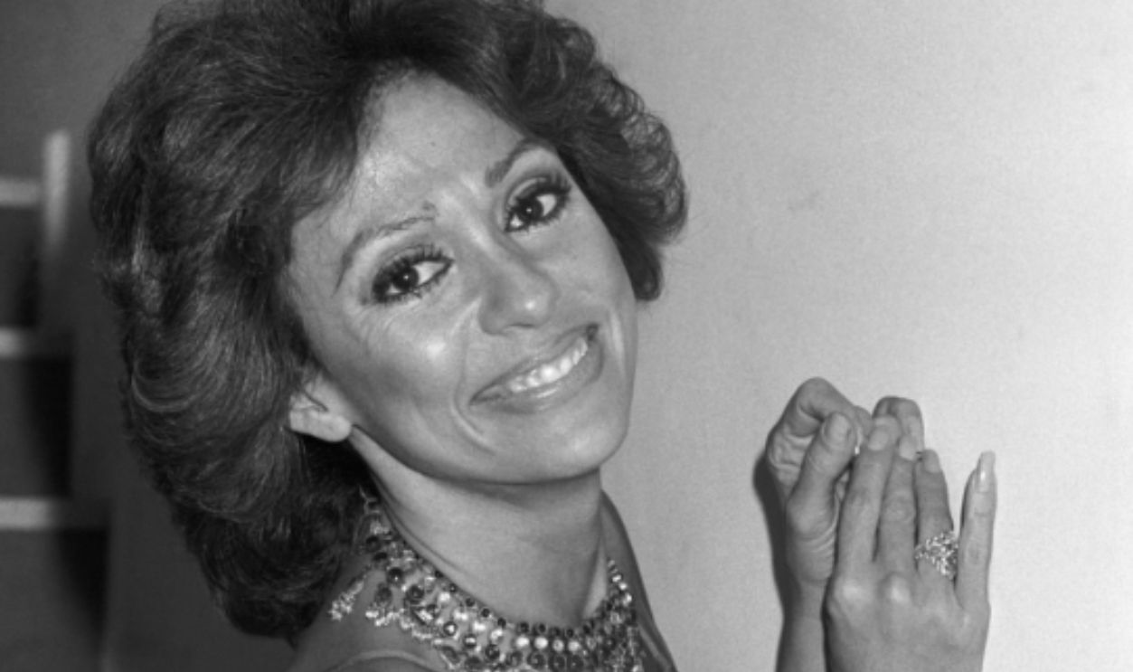 Rita Moreno lors du Vème Festival International de Cinéma à Téhéran le 5 décembre 1976, Iran.