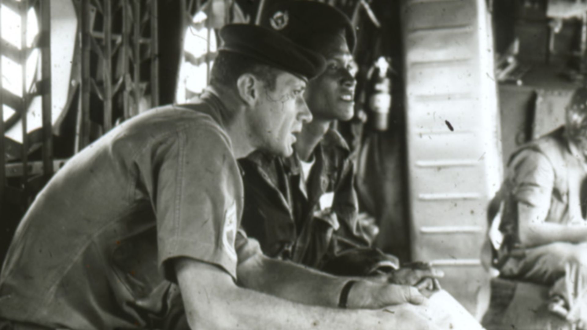 From the Richard Tregaskis Collection (COLL/566) at the Archives Branch, Marine Corps History Division
OFFICIAL USMC PHOTOGRAPH