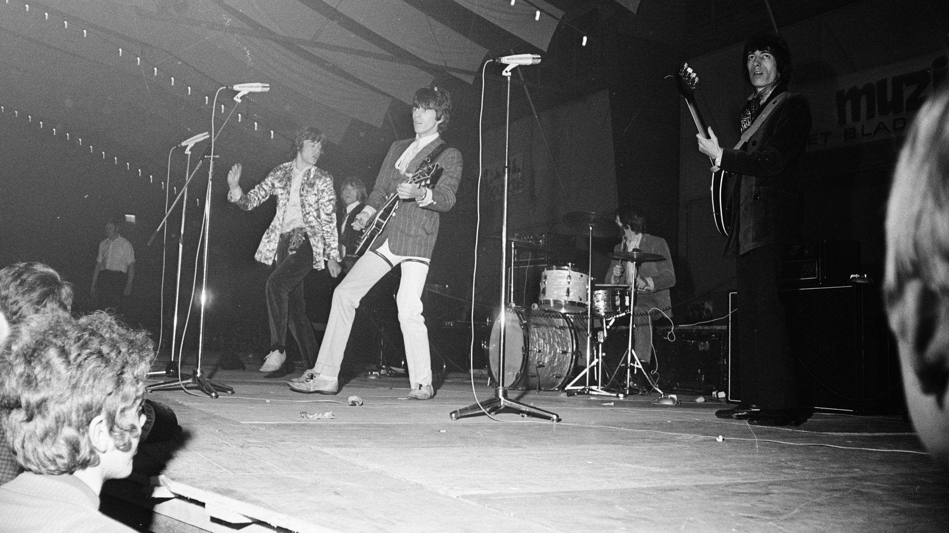 Rolling Stones in concert, Houtrusthallen The Hague (NL), 15 April 1967