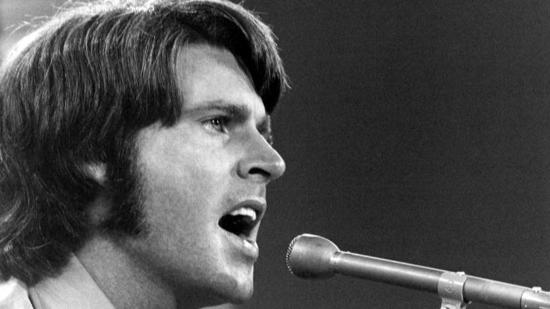 Photo of Rick Nelson performing on the television program The Jim Nabors Show.