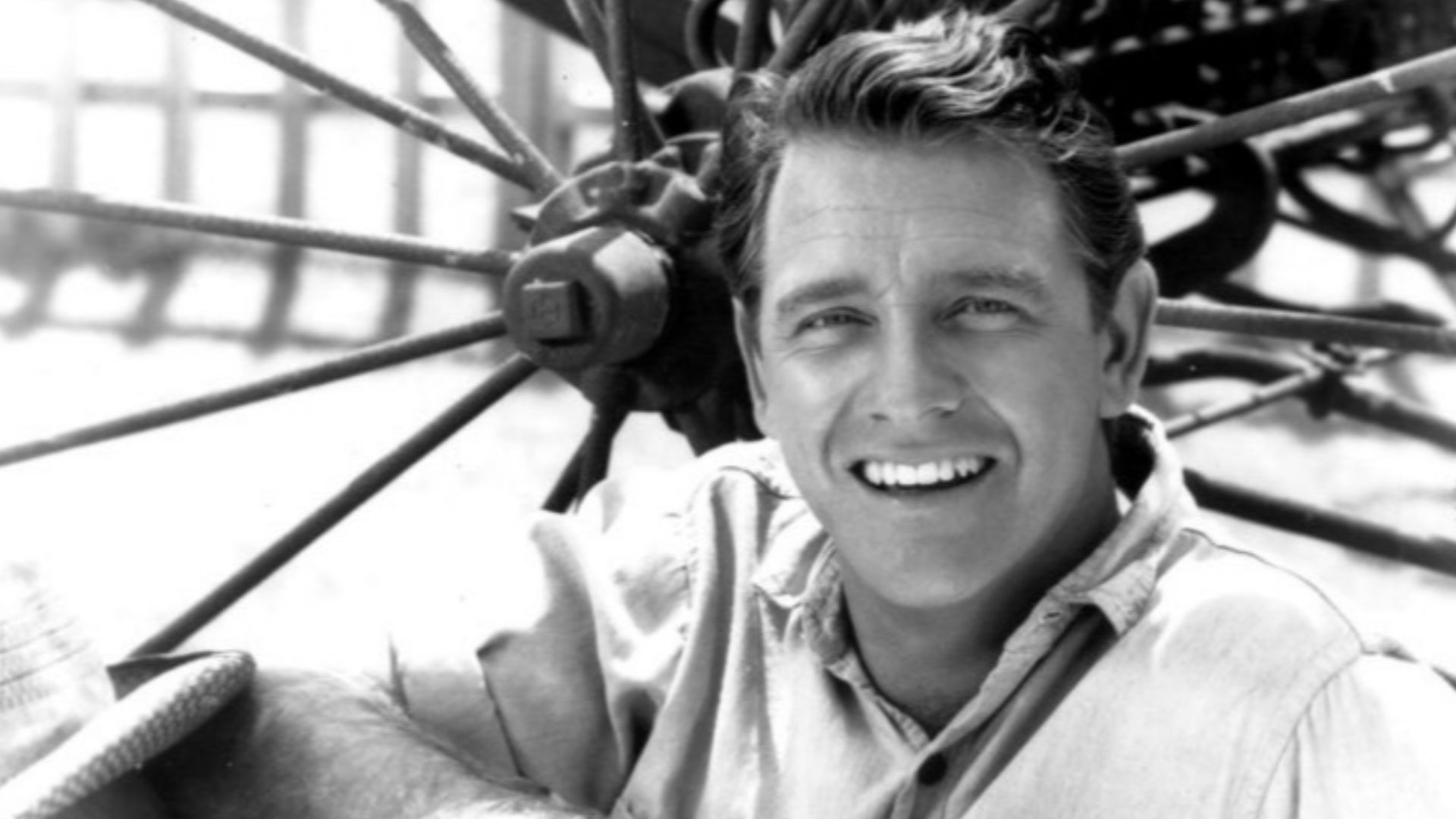 Photo of Richard Crenna as Luke Mc Coy from the television program The Real McCoys.