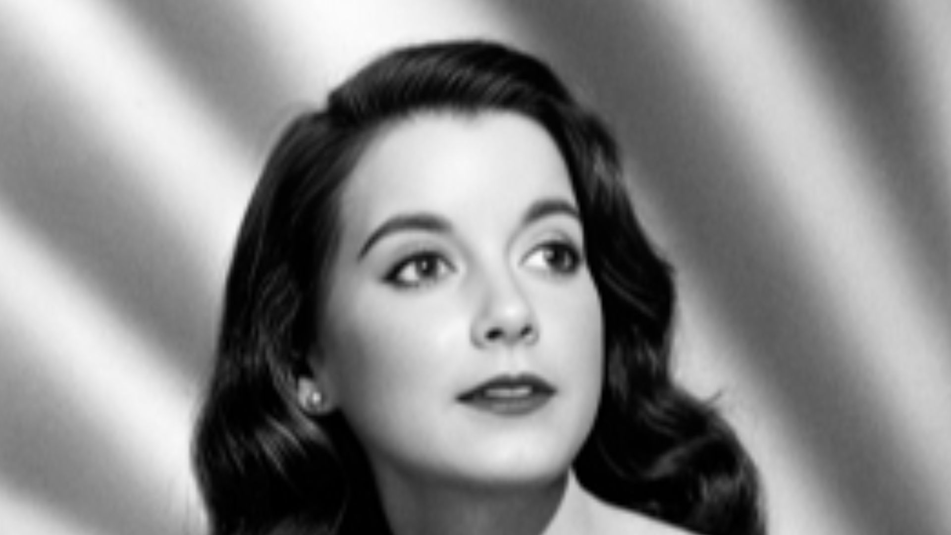 Image/Impression of actress Dominique Dunne reimagined in the style of the 1950s, edited - originally from photograph of actress Barbara Rush taken in 1954.