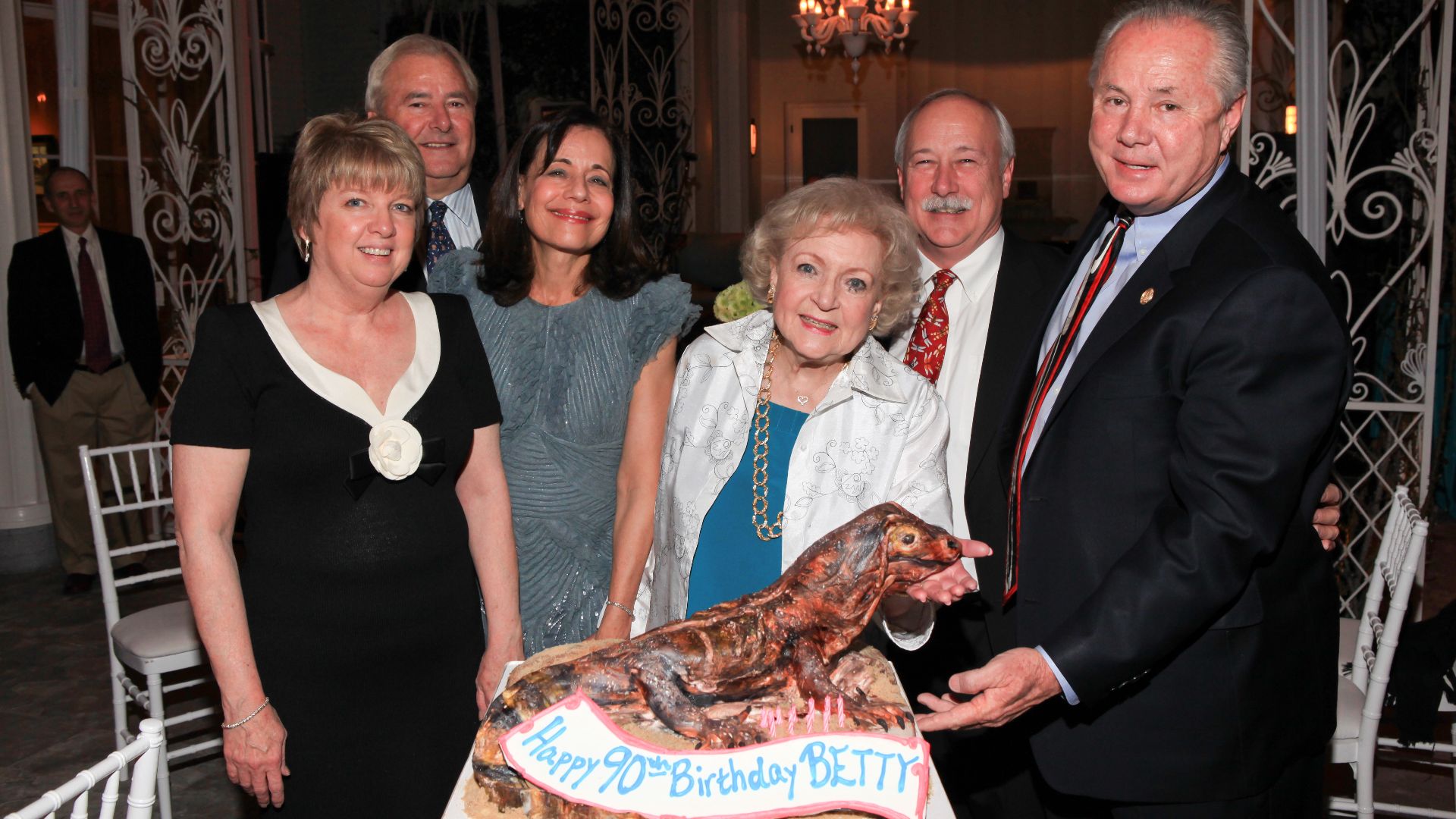 Gary Winnick and Betty White