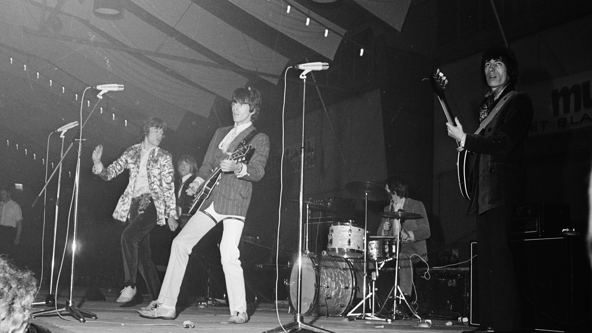 Rolling Stones in concert, Houtrusthallen The Hague (NL), 15 April 1967