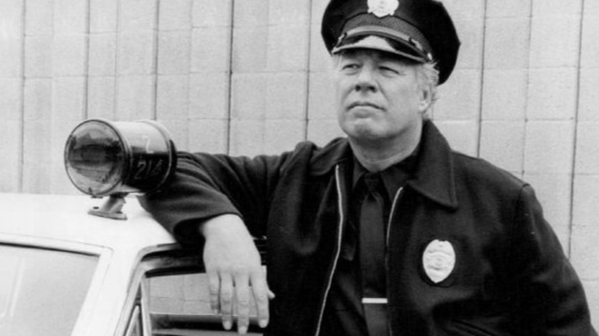 Photo of George Kennedy as Bumper Morgan from the television program The Blue Knight.