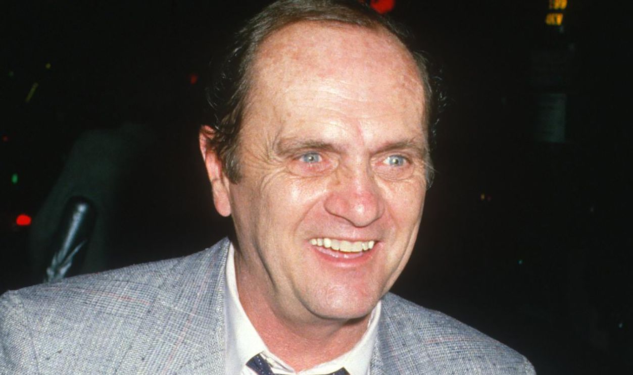Bob Newhart attends 80th Birthday Party for Milton Berle at La Cage Aux Folles in Hollywood, California on July 12, 1988. 
