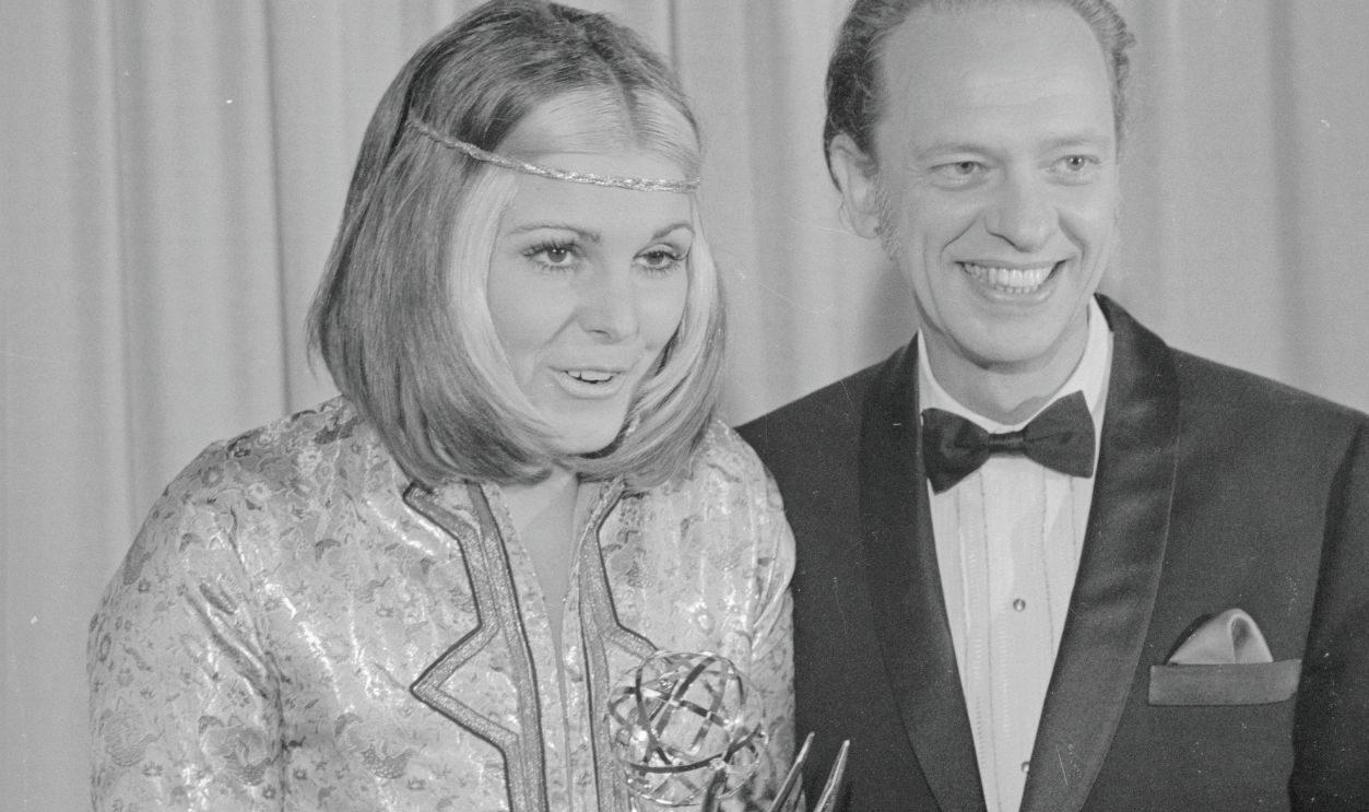 Susan St. James arrives for the Emmy Awards...She won the Emmy for Outstanding Continued Performance by an actress in a supporting role, The Name of the Game.