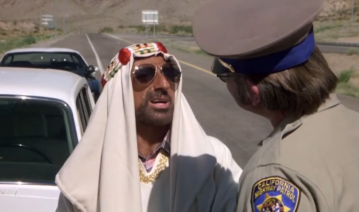 Screenshot from The Cannonball Run (1981)