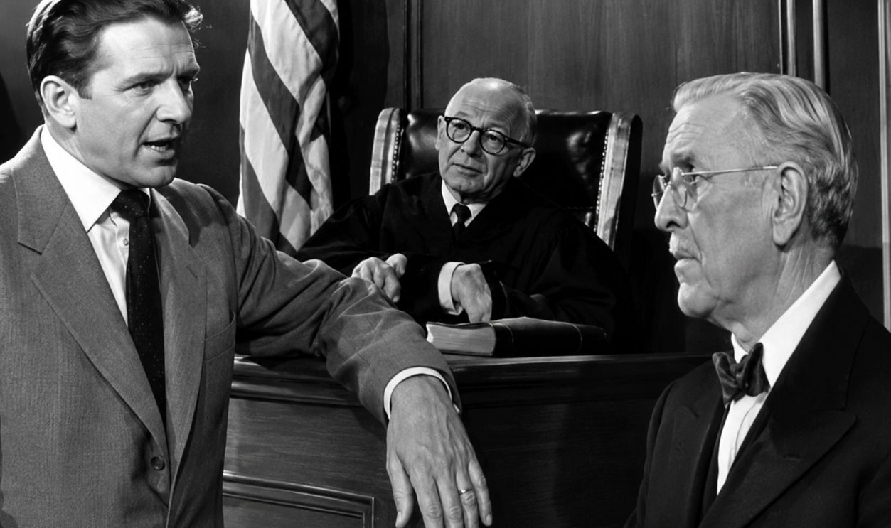Screenshot from  Justice (1954-1956)