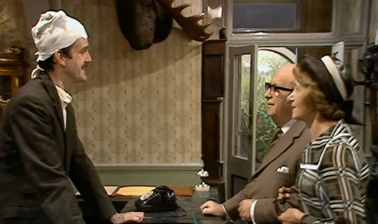 Screenshot from Fawlty Towers (1975–1979)