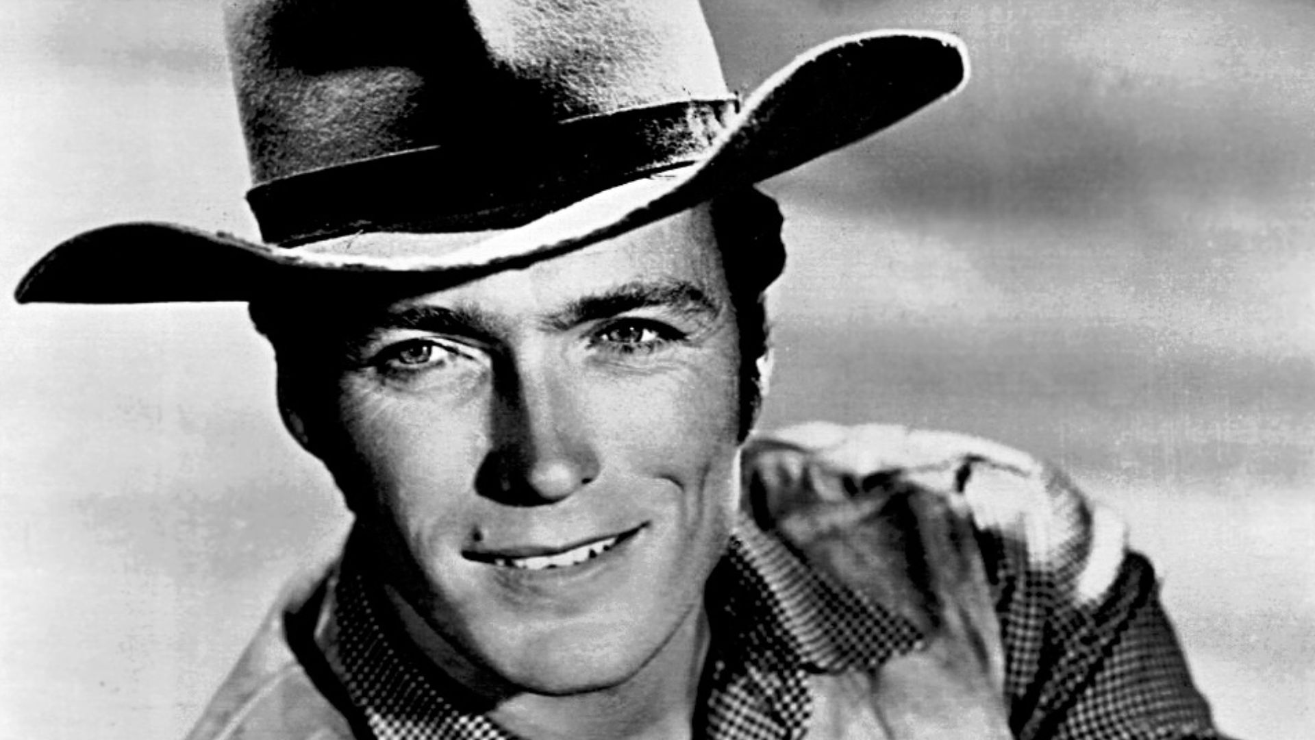 Original publicity photo of Clint Eastwood for Rawhide.