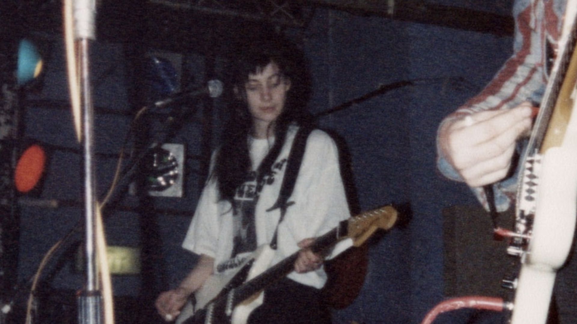 Bilinda Butcher performing.My Bloody Valentine