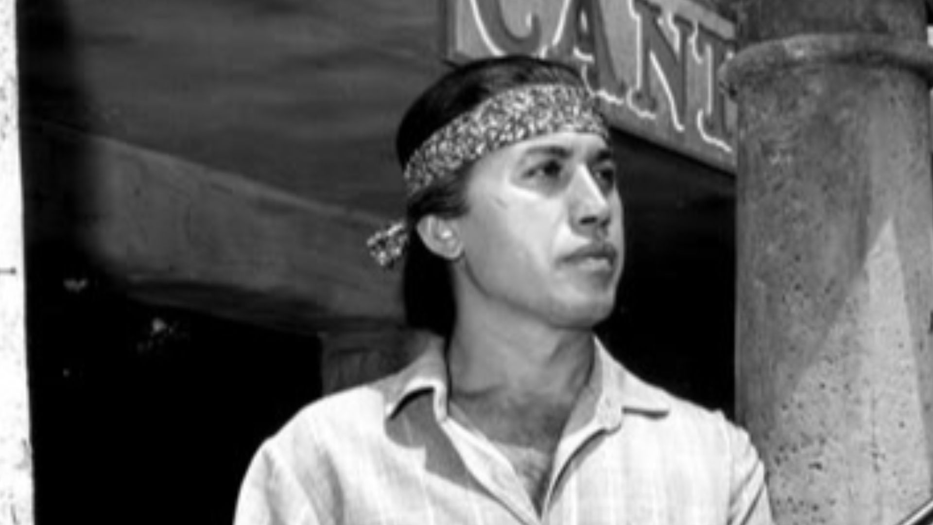 Photo of Michael Ansara from the television program Law of the Plainsman.