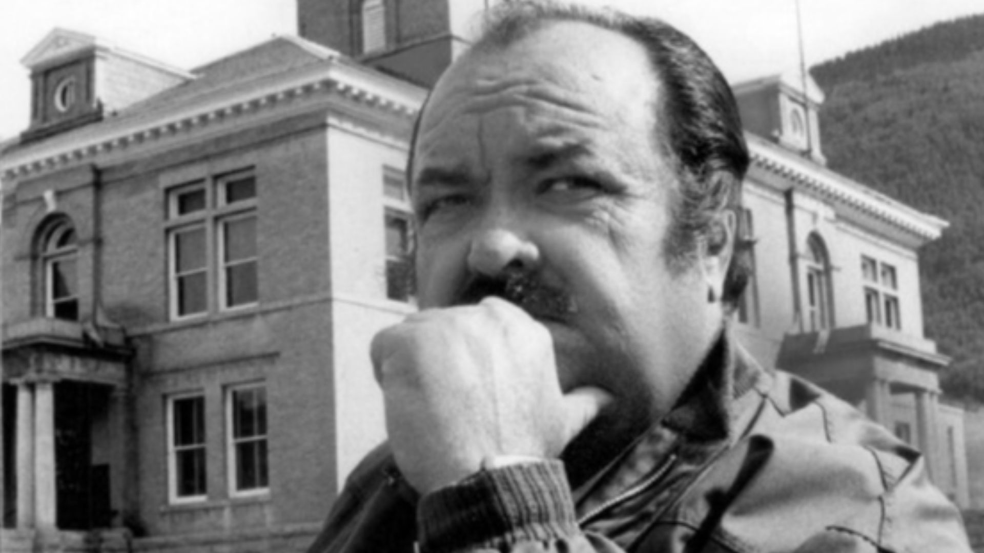 Photo of William Conrad from the television program Cannon.