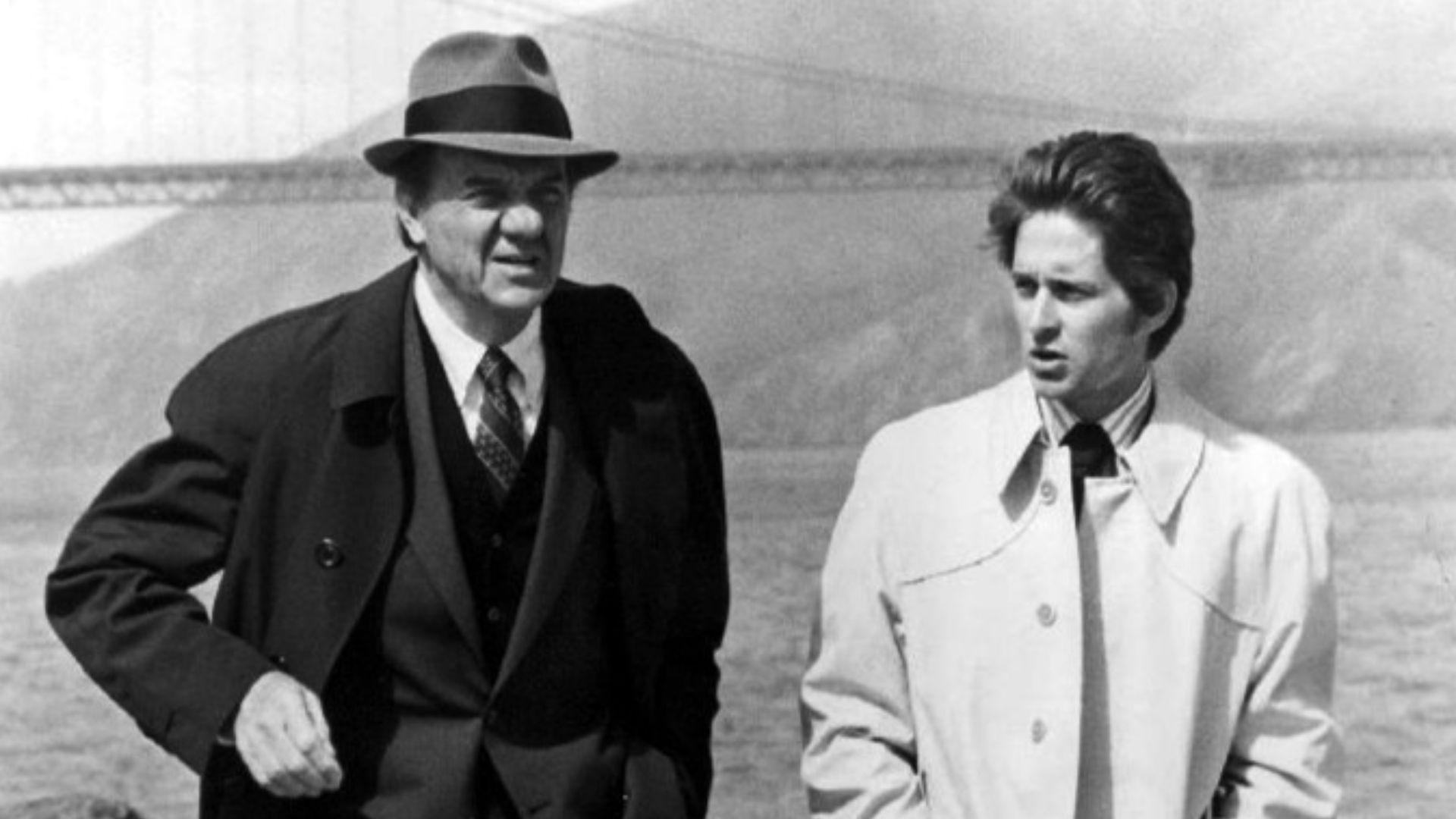Photo of Karl Malden and Michael Douglas from the television program The Streets of San Francisco.