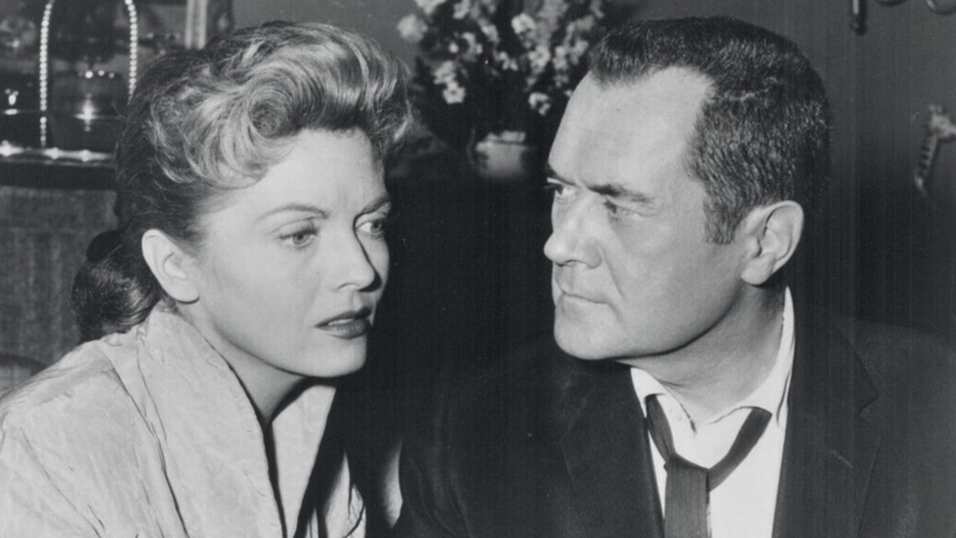 Dorothy Green & Frank Lovejoy in the TV series The David Niven Show - publicity still (cropped)