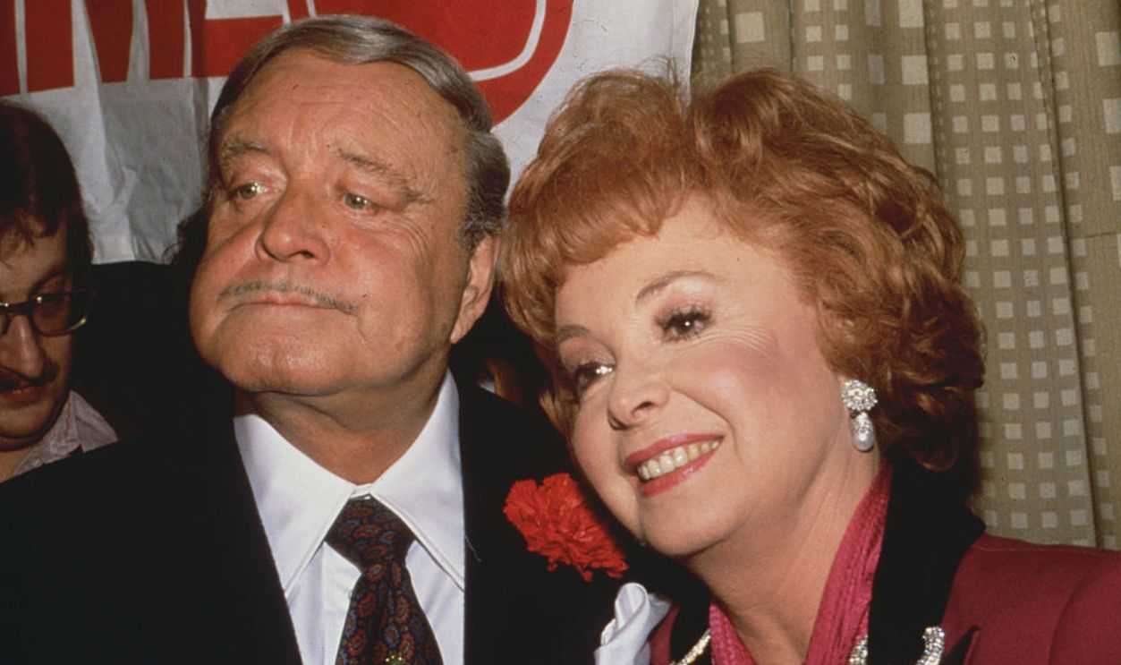 (Original Caption) USA: Jackie Gleason and Audrey Meadows. 