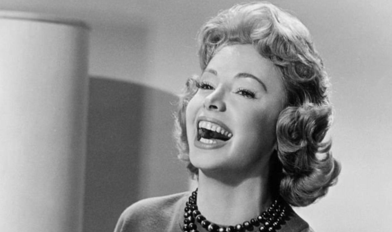 Audrey Meadows smiling in a scene from the film 'That Touch Of Mink', 1961. 
