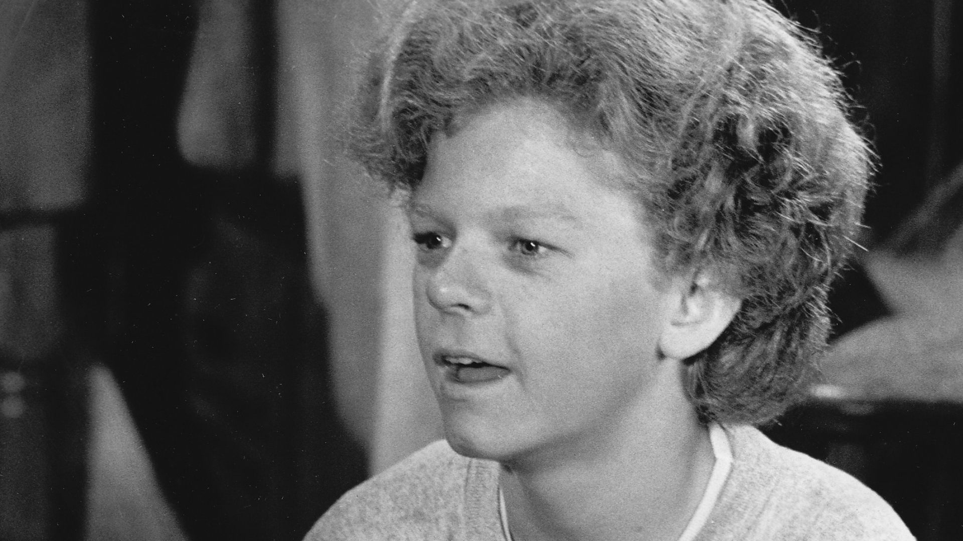 Publicity photo of American child actor, Johnny Whitaker promoting his role on the NBC children's comedy series Sigmund and the Sea Monsters, 1973.