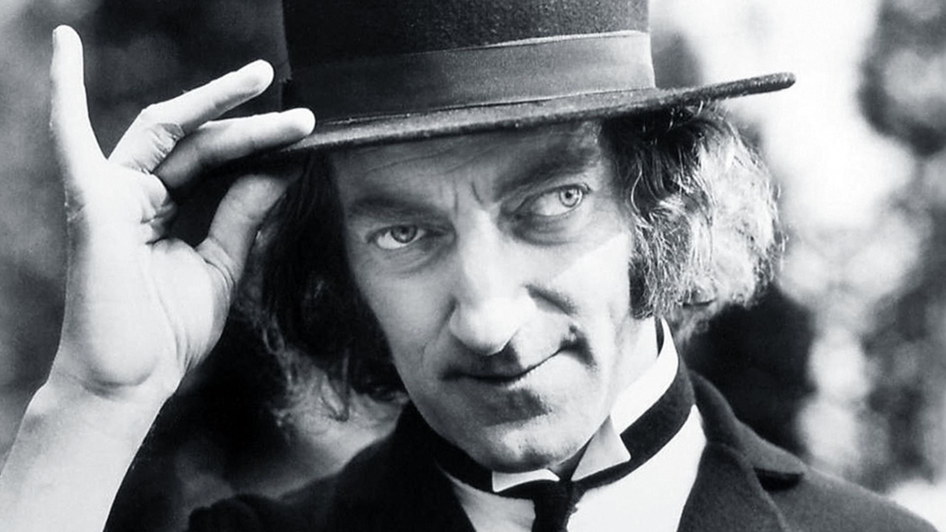 Photo of Marty Feldman from his 1972 television program Marty Feldman's Comedy Machine.