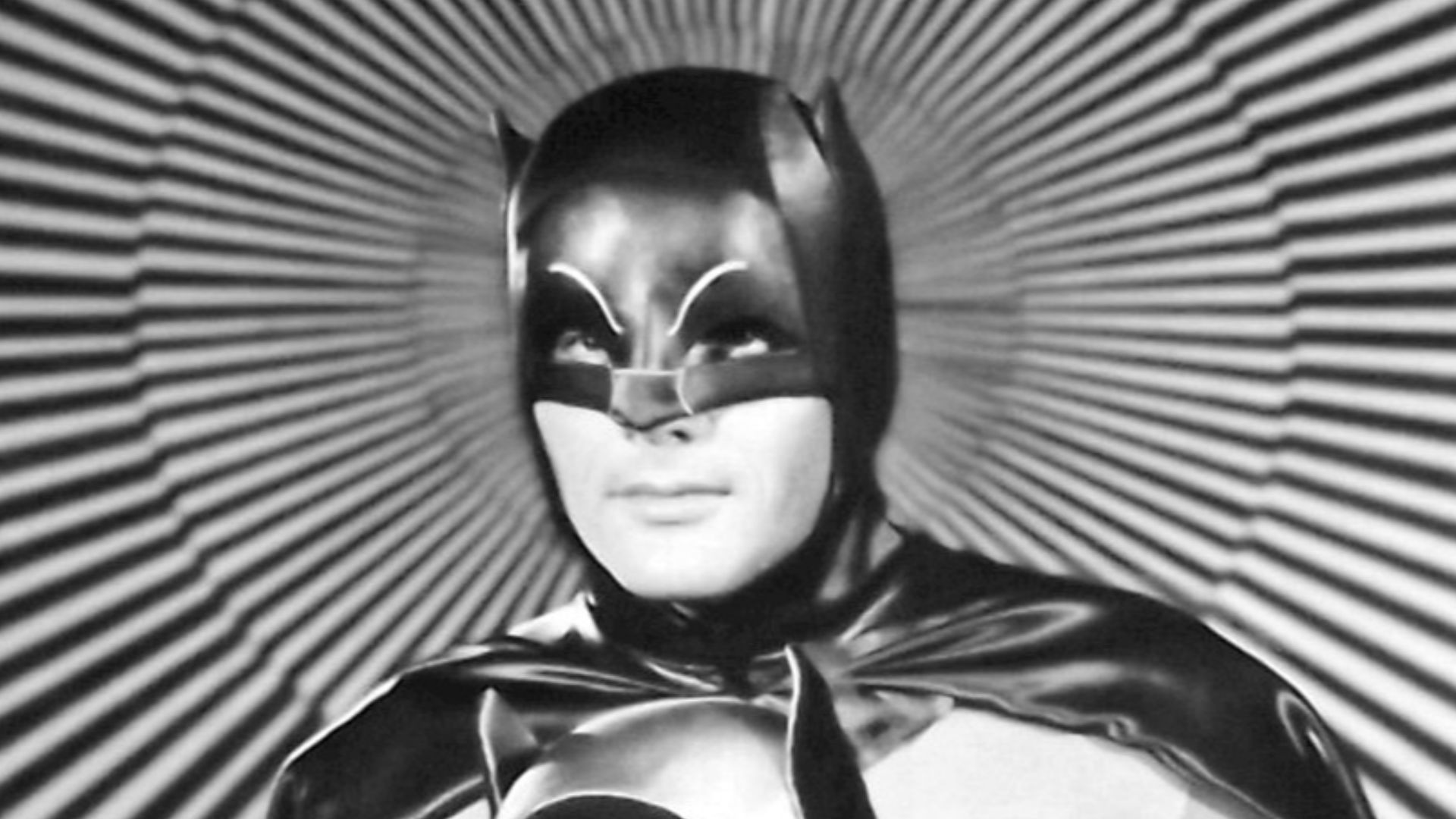 Photo of Adam West as Batman and Yvonne Craig as Batgirl from the television program Batman