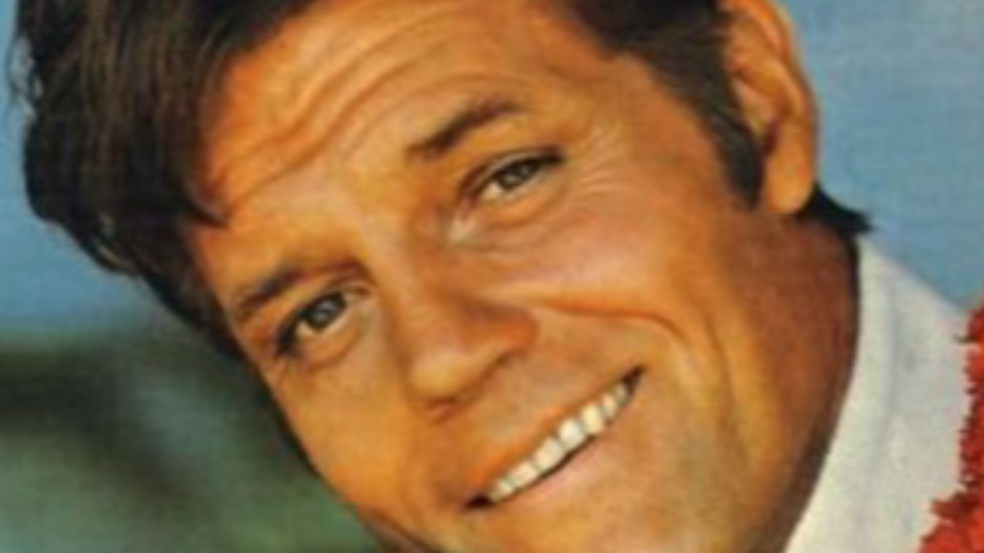 Facsimile signed postcard photo of actor Jack Lord.  The cards were sent in response to fan letters received by Lord.