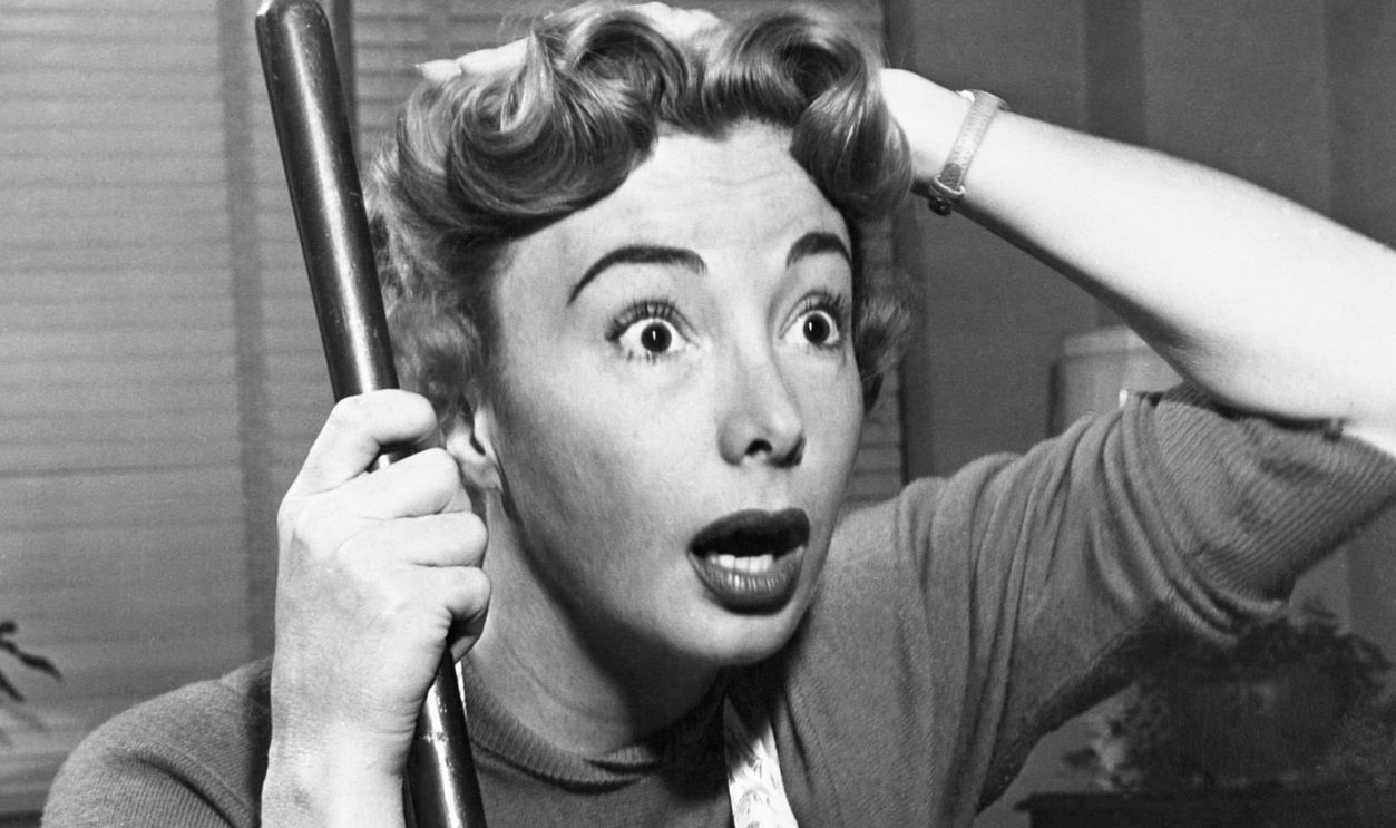 Audrey Meadows as she appears in the role of wife on the Jackie Gleason TV show.