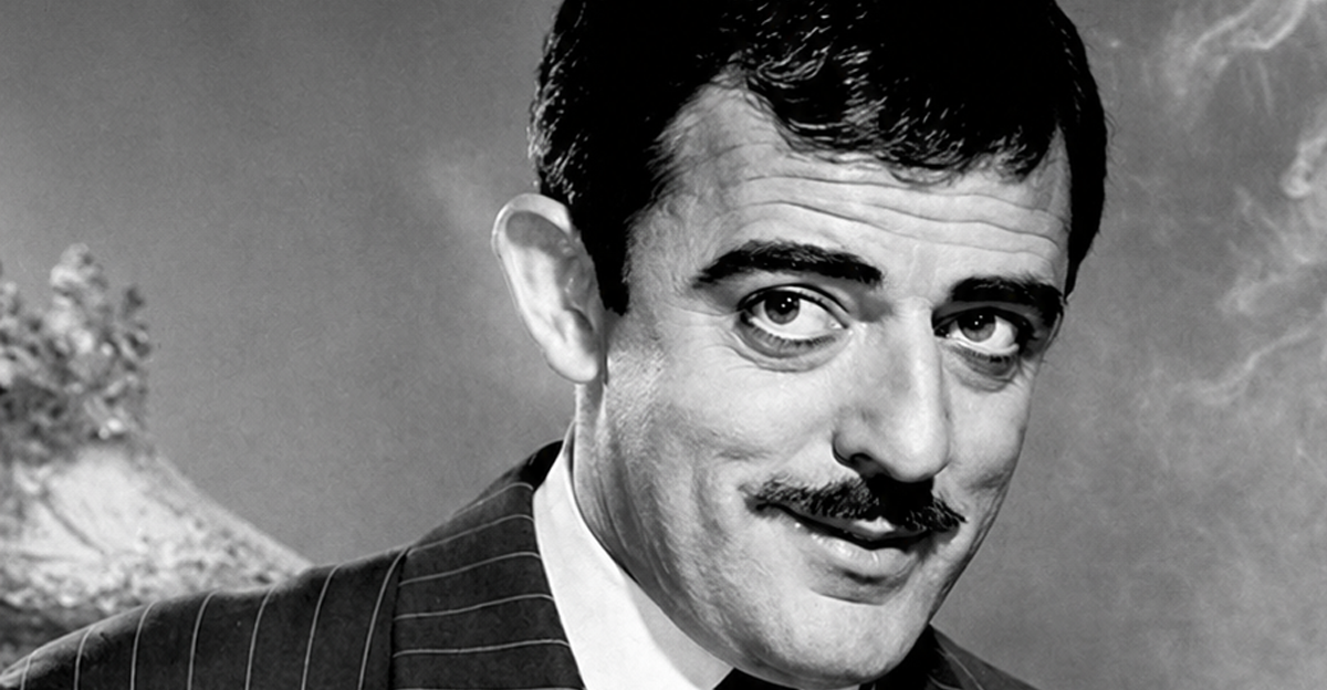Publicity photo of Jon Astin as Gomez from the television program The Addams Family.