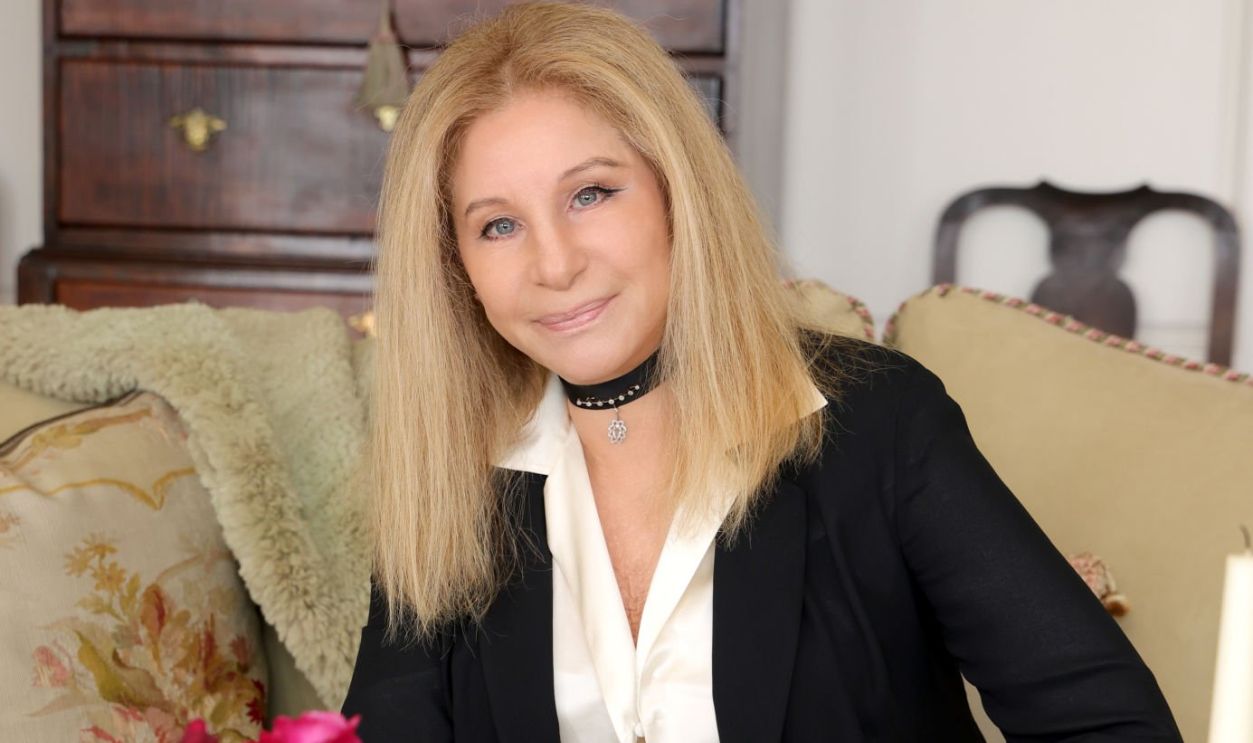 MALIBU, CALIFORNIA - JULY 01: Barbra Streisand receives The Justice Ruth Bader Ginsburg Woman of Leadership Award on July 01, 2023 in Malibu, California.
