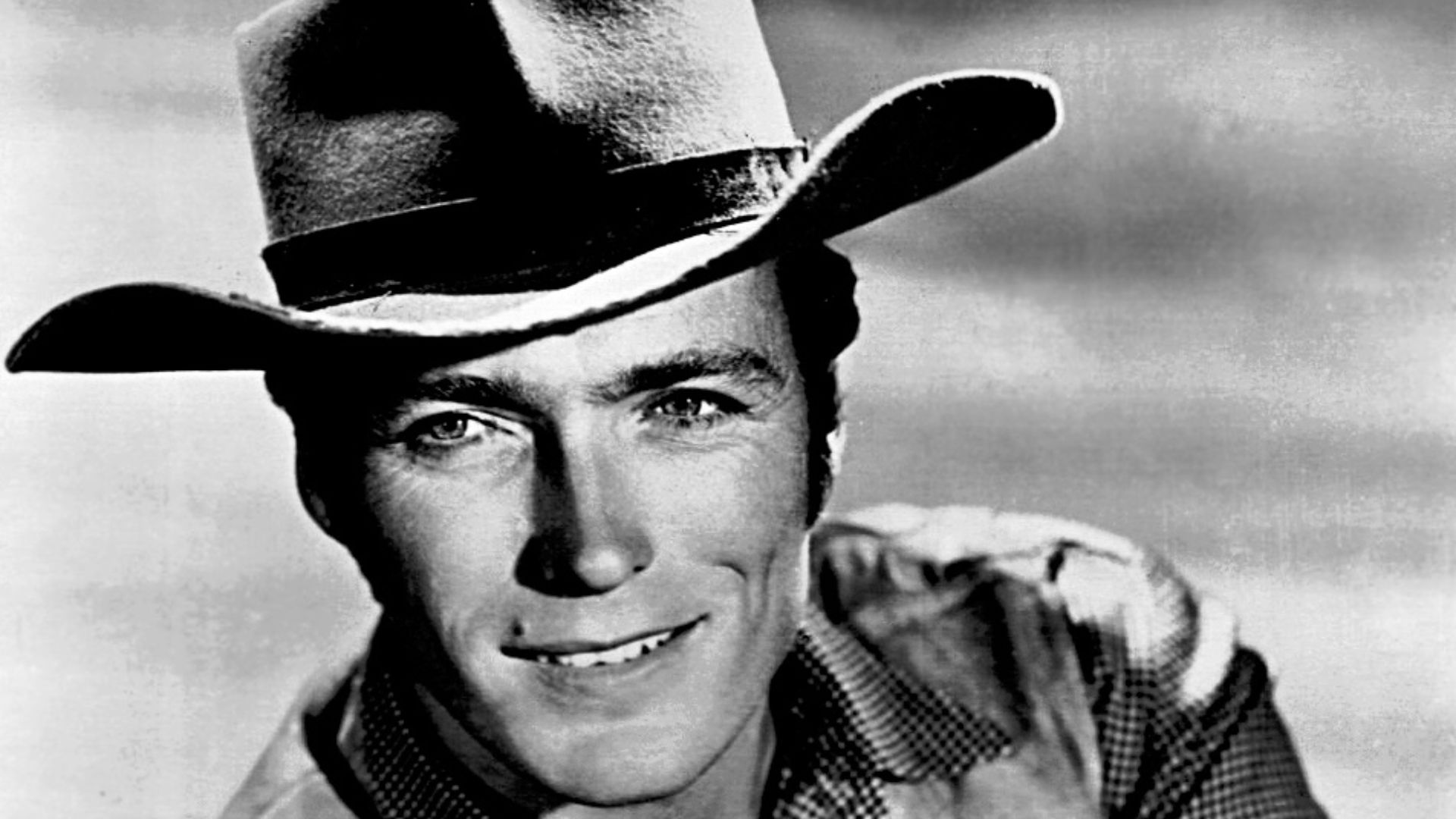 Original publicity photo of Clint Eastwood for Rawhide.