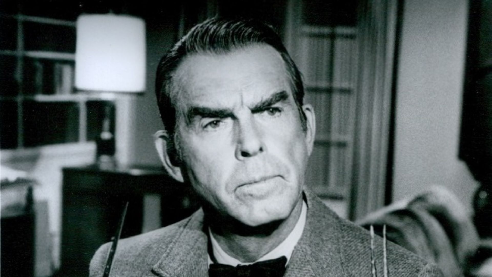 Actor Fred MacMurray starring as Steven