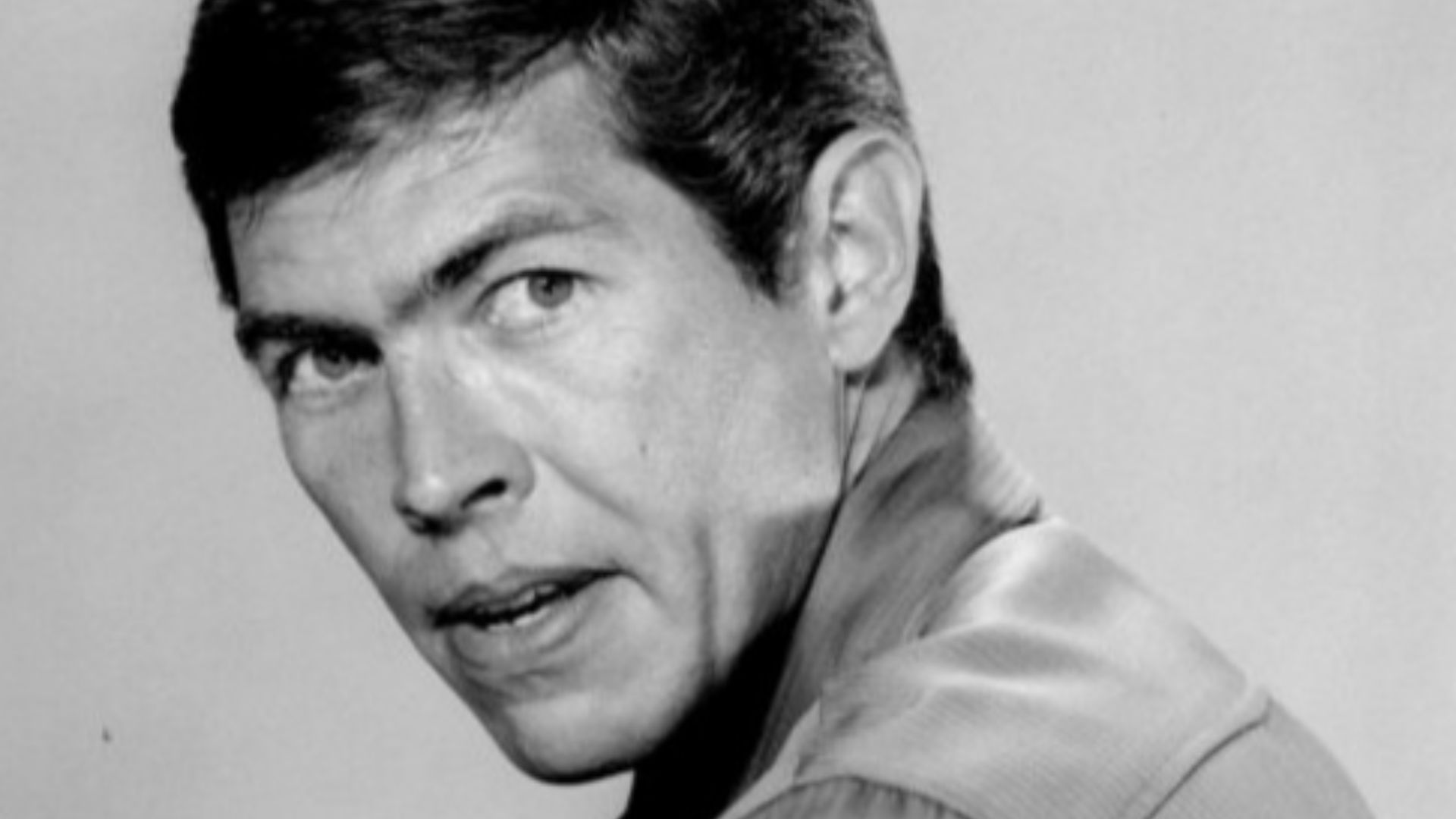 Photo of James Coburn as Anthony Wayne from the television program The Californians.  This introduced the character to the series as the cousin of Marshall Matt Wayne (Richard Coogan).
