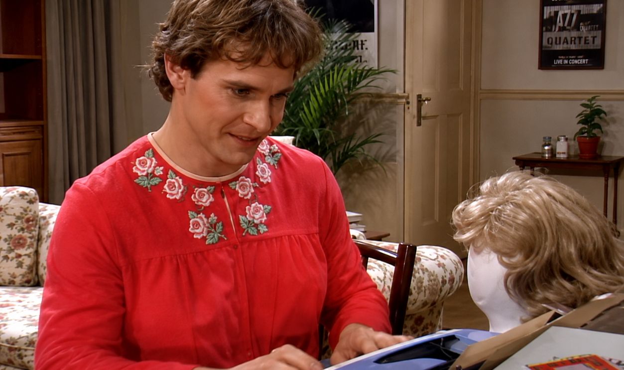 Screenshot from  Bosom Buddies (1980-1982) 