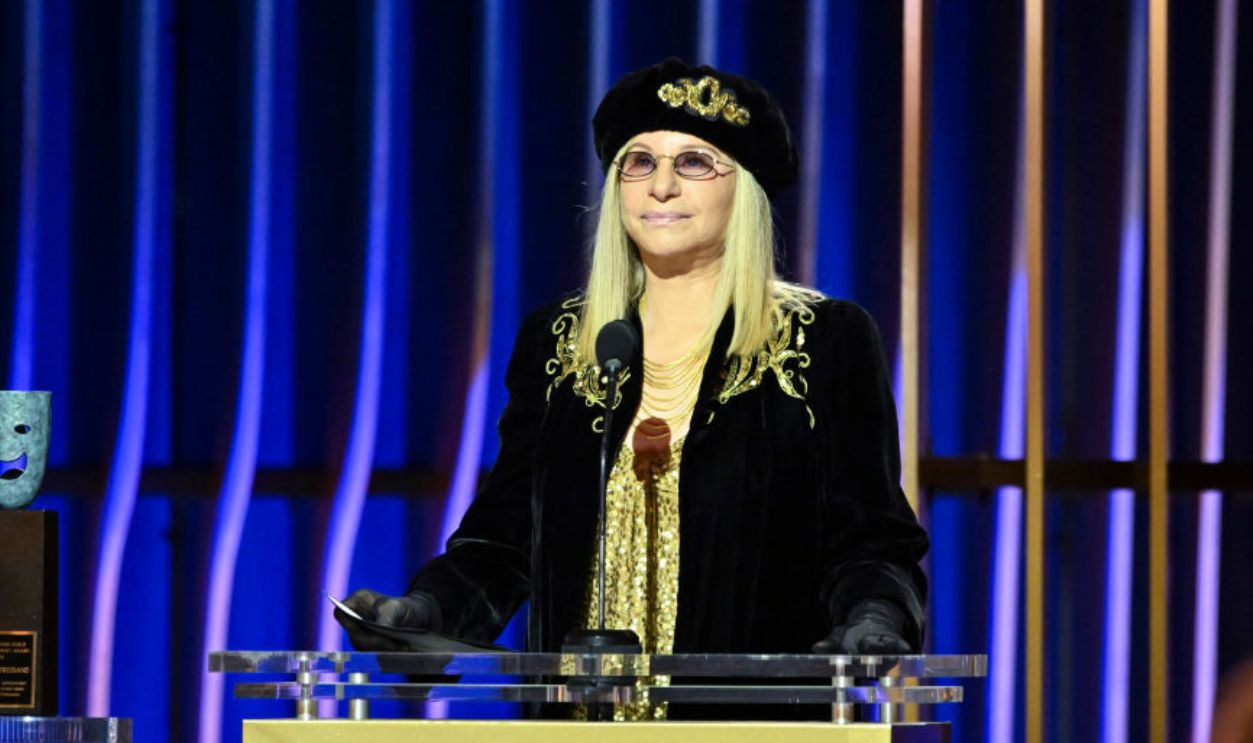 Barbra Streisand at the 30th Annual Screen Actors Guild Awards held at the Shrine Auditorium and Expo Hall on February 24, 2024 in Los Angeles, California. 