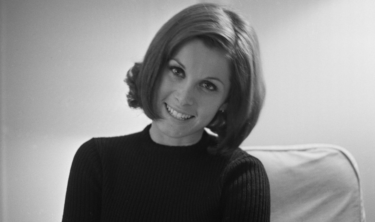 American film and television actress Stefanie Powers, London, 1964.