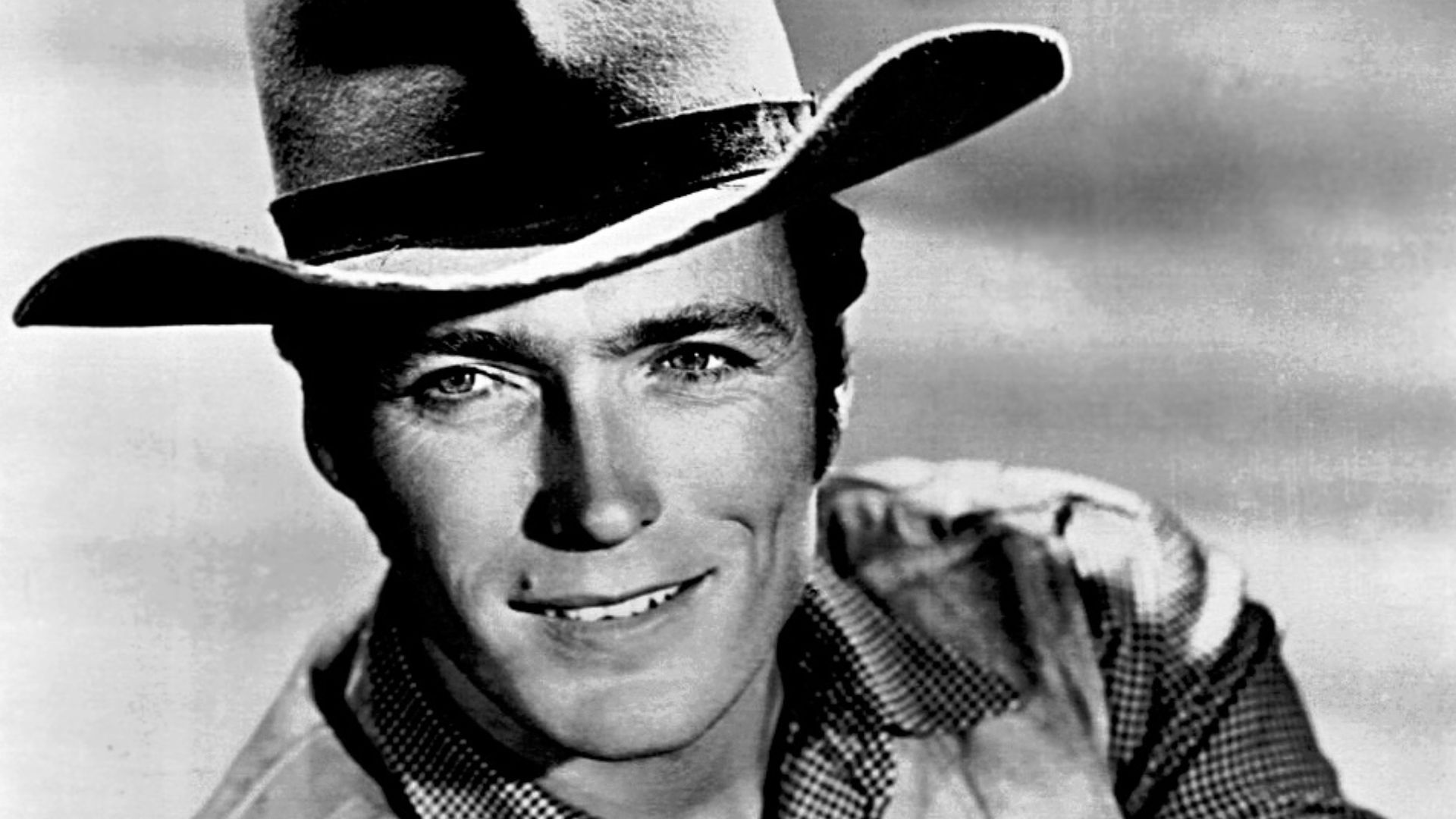 Original publicity photo of Clint Eastwood for Rawhide.