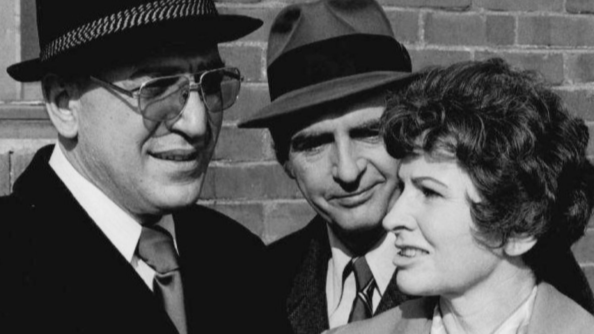 Photo of Telly Savalas, Dan Frazer and Jean LeBouvier from the television program Kojak.