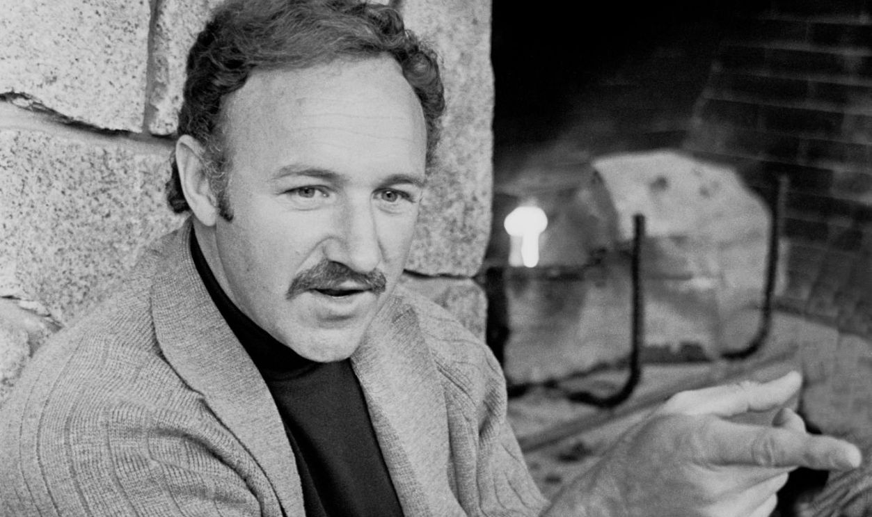 RENO, NV - OCTOBER 29: Actor Gene Hackman during a press conference on October 29,1969 in Reno, Nevada.