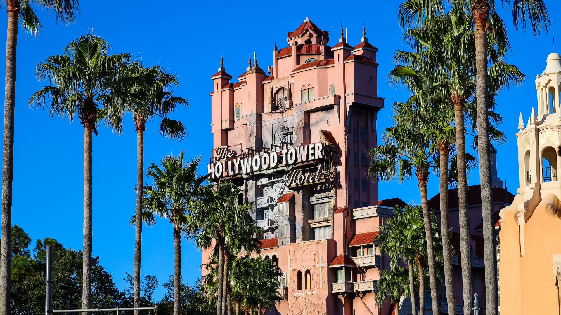 The Twilight Zone Tower of Terror at Disney's Hollywood Studios in Walt Disney World.