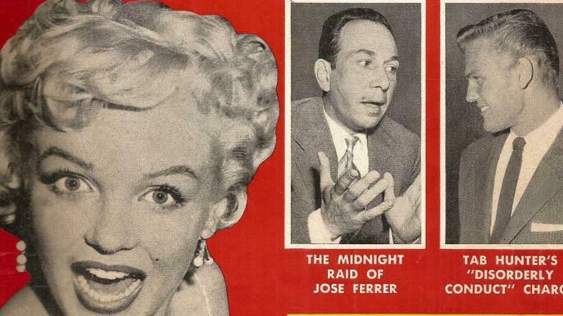 Confidential Magazine cover September 1955 - Marilyn Monroe