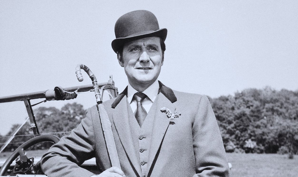 Gettyimages - 517392238, Patrick Macnee Leaning On Car: Avengers